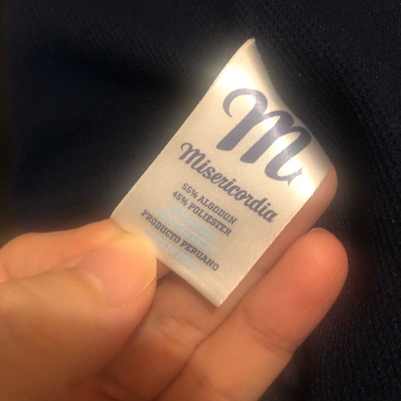 Misericordia Two-Tone Blue Men’s Jacket - Picture 8 of 8